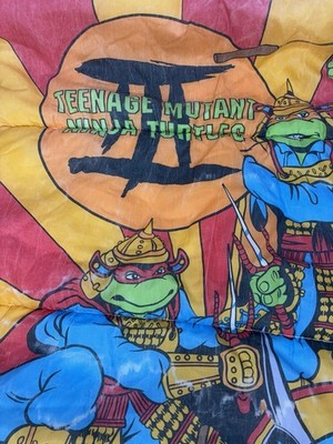 TMNT タートルズ 寝袋(映画パート3デザイン) Teenage Mutant Ninja Turtles III TMNT 3 Vintage 90s Sleeping Bag