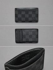 Louis Vuitton Damier Graphite Checkered Card ...