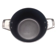 CALPHALON 6 Qt Premier Space Saving Hard Anodized Nonstick Stockpot no lid