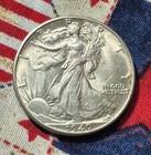 1940 Walking Liberty Half Dollar Gem BU From Original Bank Roll 90% Silver Coin