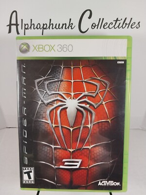 Spider-Man 3 (Microsoft Xbox 360, 2007) CIB w/ Manual TESTED & WORKS