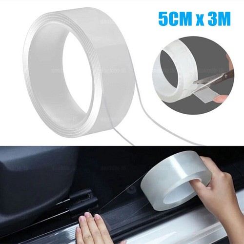 5cm*3M Car Door Plate Sill Scuff Cover Anti Scratch Protect Sticker Accessories - Picture 12 of 16