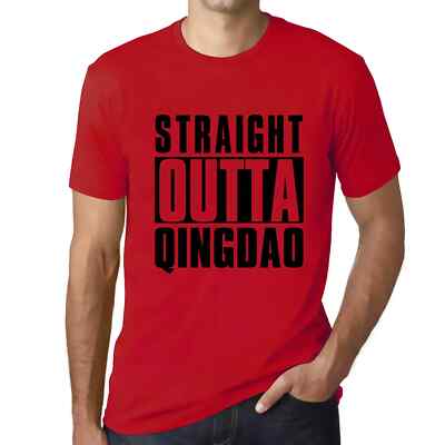 ULTRABASIC Herren T-Shirt Straight Raus aus Qingdao Straight Outta Qingdao