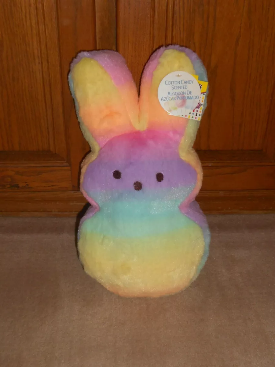 Peeps 15 Rainbow Bunny Plush