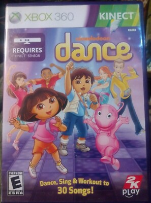 Nickelodeon Dance - XBox 360 Kinect - 30-Songs with Dora the