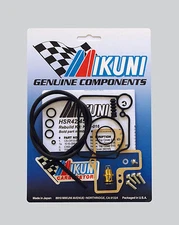 Genuine Mikuni KHS-016 HSR42 HSR45 Carburetor Rebuild Kit w/Free Tuning Manual