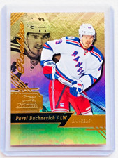 2016-17 FLEER SHOWCASE HOCKEY ROOKIE CARD FLAIR SEAT 29 PAVEL BUCHNEVICH BLUES