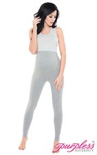 Purpless Maternity Pregnancy Leggings Stretchy Over Bump Full Length Size 1025