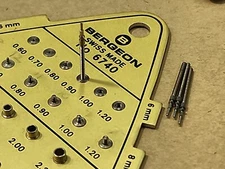 Lot Of 4 Genuine Bulova Factory NOS Accutron 230 Setting Stems