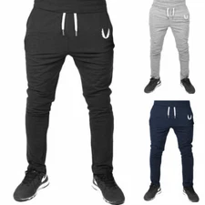 Men Long Casual Sport Pants Gym Slim Fit Trousers Running Joggers Gym Sweatpants