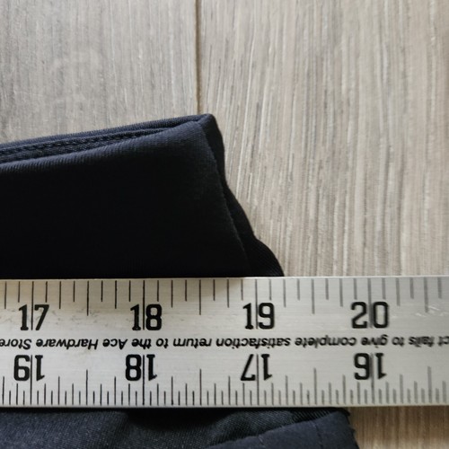 Jockey Pull On Athletic Shorts Women's XL Black Stretch Small Zip Pocket - Picture 5 of 13