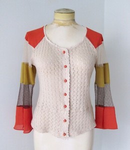 chartreuse cardigan sweater