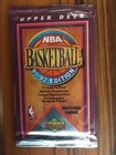 1991/92 Upper Deck Series 1 Basketball NBA WAX PACK Unopened Hobby