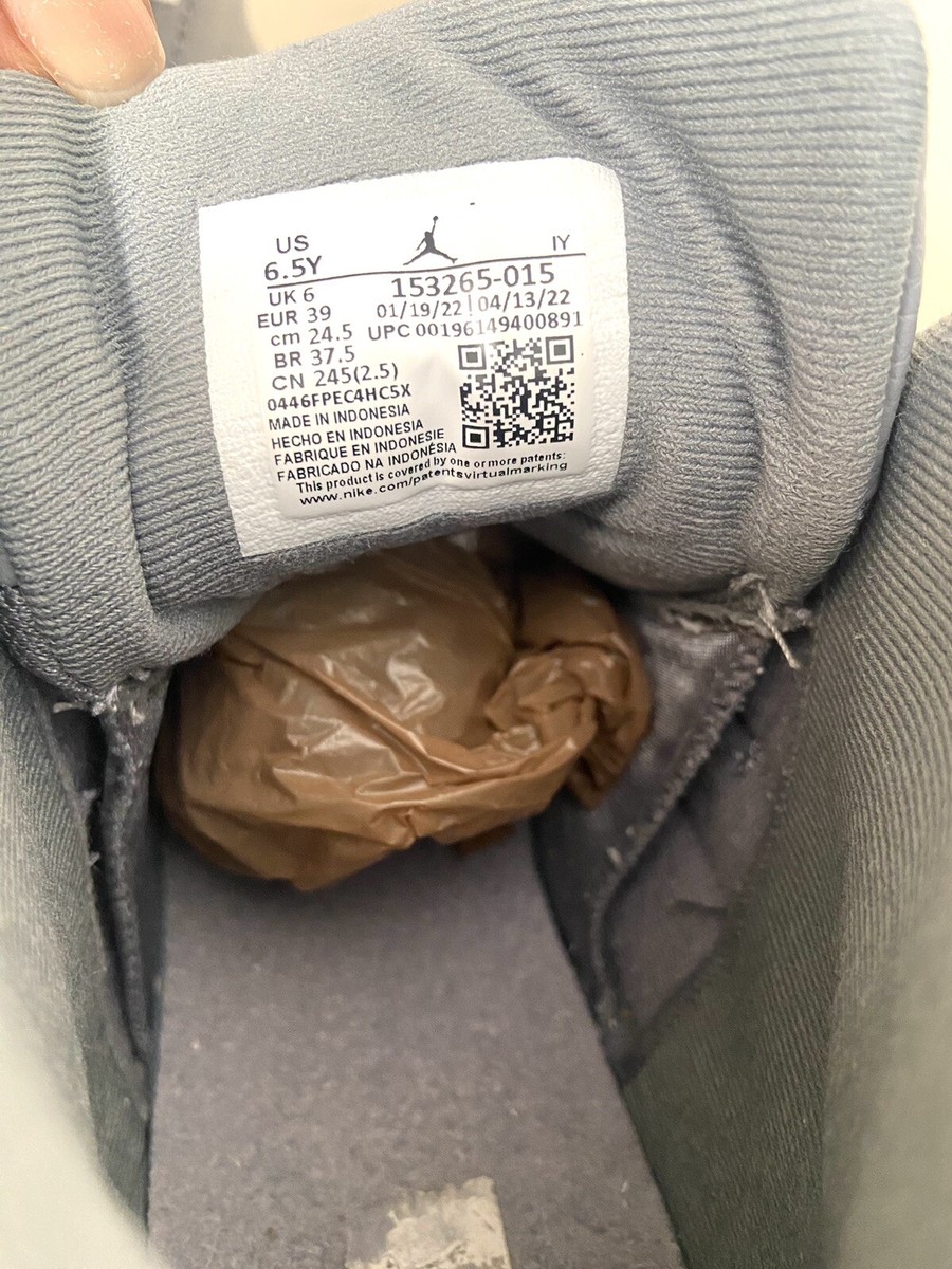 Air Jordan 12 Retro GS Stealth 153265-015 Size 6.5y / Womens Size 37.5 Shoes s-l400.jpg main image 2
