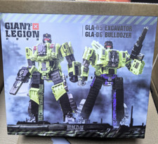 Mecha Invasion GLA05&06 Giant Legion Builder Bonecrusher & Scavenger In Stock