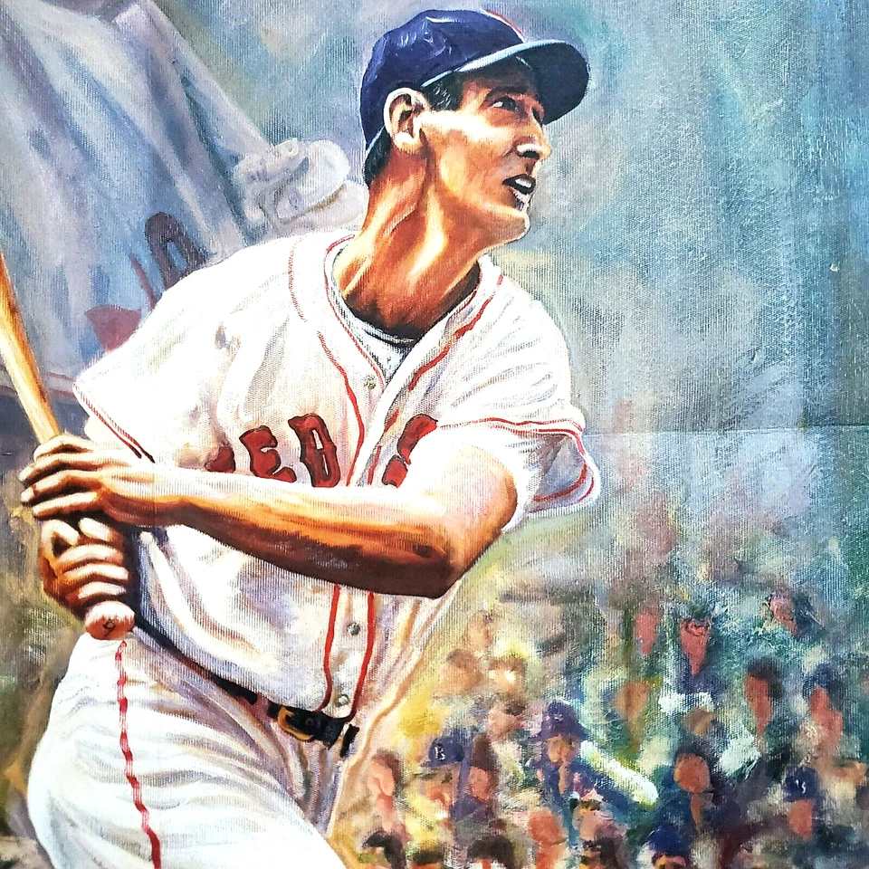 Póster publicitario Ted Williams Card Co. Gene Locklear Collection 1993 Foto 3 de 4