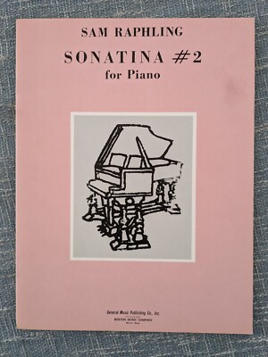Sonatina #2 For Piano Sam Raphling 1966 | eBay
