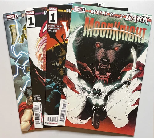 What If? Dark Lot! Moon Knight #1 Venom #1 Carnage #1 Loki #1 • KEY 1st Luminary