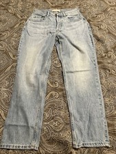 EVARLANE The Curvy 90s Cheeky Straight Jean 28 Crop