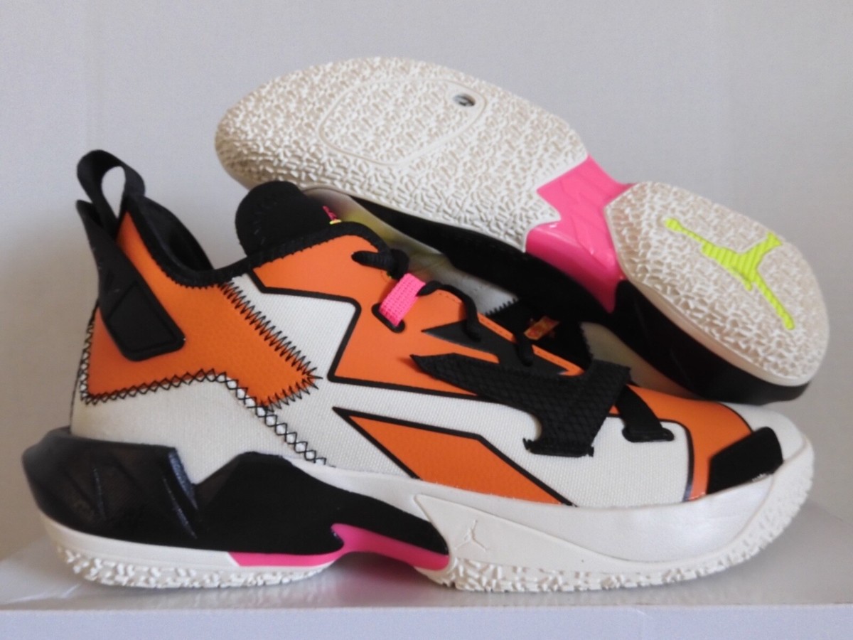 AIR Jordan Why Not  Zer0.4 Orange and Black Athletic Shoes Jordan Why Not Zer0.4 Shattered Backboard - DD4887-100 main image 4