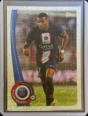 Kylian Mbappe - 2022 Topps PSG - Laser Prizm #PA-20