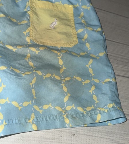The Beaufort Bonnet Company Lot Swim Trunks 8 School Of Fish Striped SEE PHOTOS - Picture 8 of 11