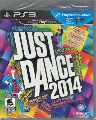 Just Dance 2014 (PlayStation Move) PS3 (Brand New Factory Sealed US Version) Pla