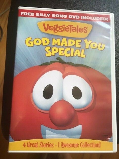 GOD MADE YOU SPECIAL 2009 VEGGIETALES DVD - LIKE NEW FAST Same Day ...