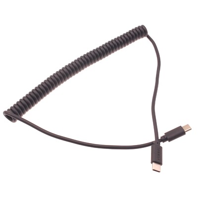 For Samsung Galaxy Z Fold Flip - USB-C to TYPE-C Coiled Cable Fast Charger Cord