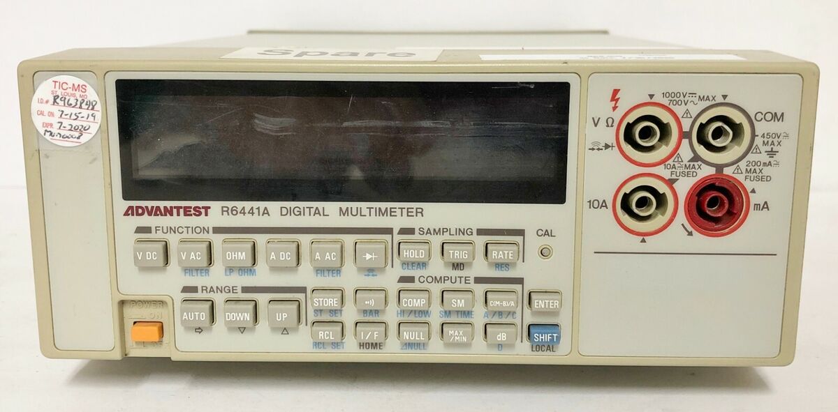 Advantest R6441A Digital Multimeter #10749 | eBay