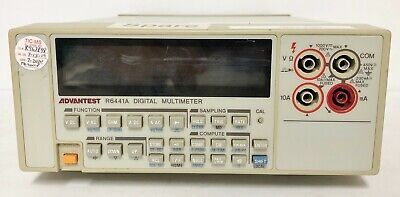 Advantest R6441A Digital Multimeter #10749 | eBay Advantest R6441A Digital Multimeter #10749 | eBay