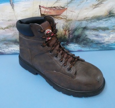 BRAHMA  Men\'s Work Steel Toe Size 6.5 Brown Leather Boot   28800794 s-l400.jpg main image 4