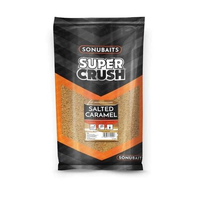 Sonubaits Supercrush Salted Caramel - 2Kg Method Feeder Futter