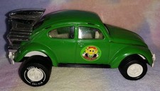 Vintage Tonka Super Beetle VW Volkswagen Green Bug Car Toy