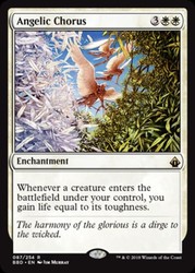 Angelic Chorus - Battlebond #87 Rare MTG