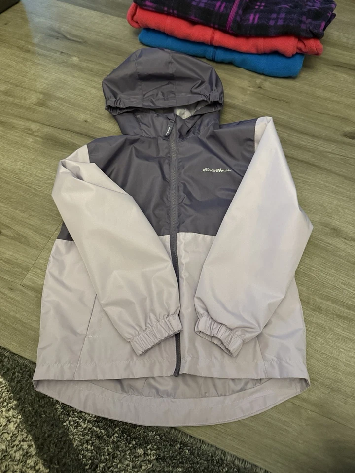 Chaqueta polar Columbia niñas talla M, talla L lote excelente estado Foto 3 de 4