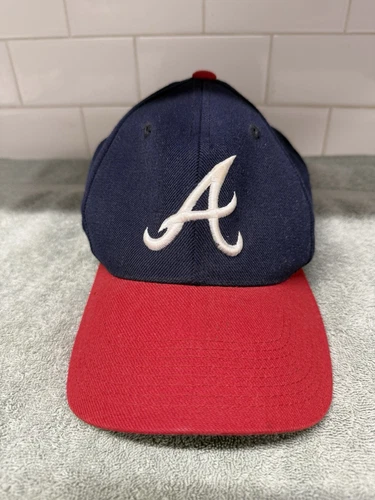 Atlanta Braves Cap Vintage Adjustable MLB Baseball By Grosscap Blue & Red