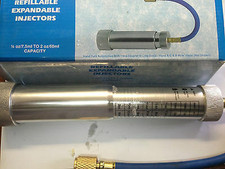 R134A Hand Turn Filler Auto A/C Oil Dye Injector Pure Liquid Coolant Filler Tube