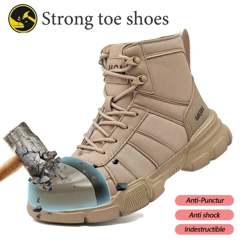 Mens light weight Work Boots Safety Shoes Indestructible Composite Toe Sneakers[
Opens in a new wind