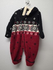 The Children  s Place fleece bunting winter suit 3/6months. Winter Vaction Snow