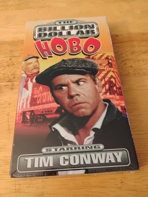 The Billion Dollar Hobo Tim Conway VHS NEW In Wrapper B38