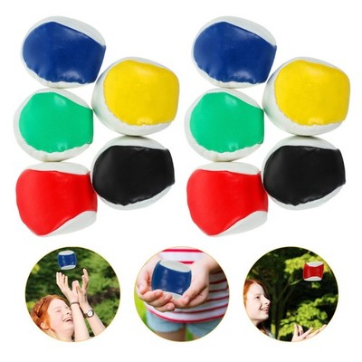  10 Pcs Bean Bag Spiel Bohnensack Bohnensäckchen Sandsack Werfen Spielzeug