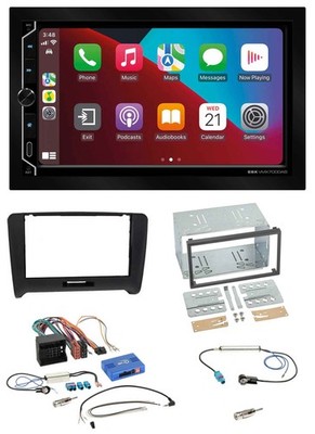 ESX 2DIN DAB USB Steering Wheel Bluetooth Car Stereo for Audi TT 2006-2014
