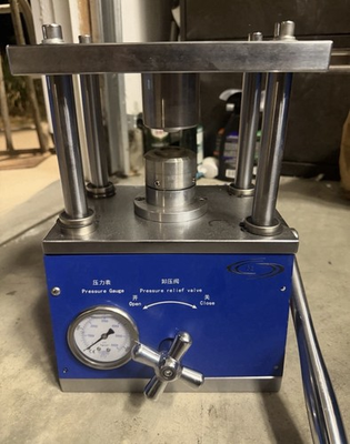 #ad #ad CR20 Series Manual Hydraulic Coin Cell Crimping Machine Pressure 0 200Kg cm² $700.00