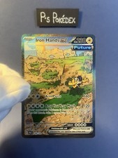 Iron Hands Ex 248/182 - Paradox Rift Special Illustration Rare - Pokemon TCG NM