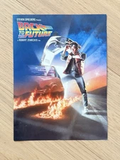 Vintage 1985 BACK TO THE FUTURE Original Press Premiere Folder With Cast & Crew