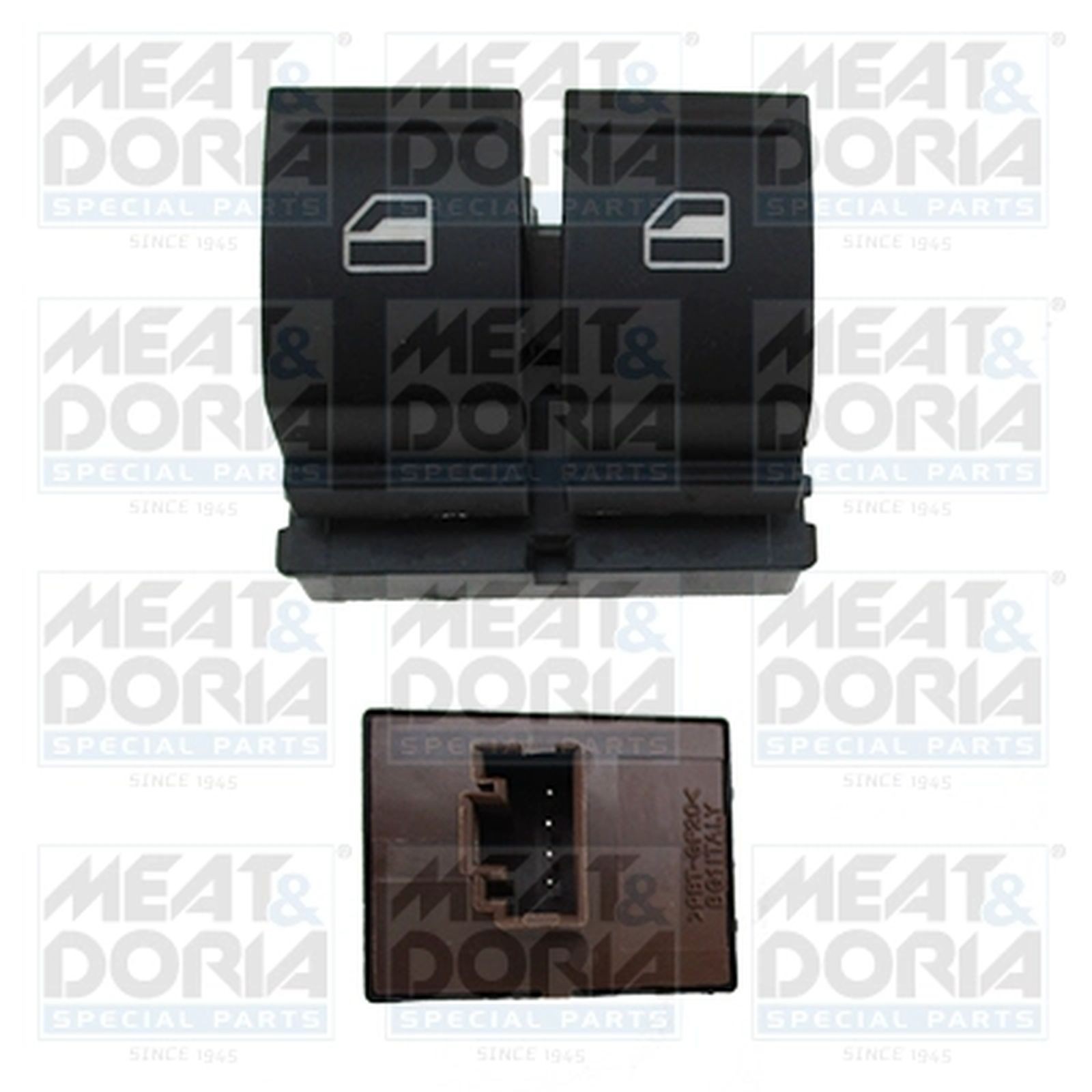 ORIGINAL® Meat - Doria Schalter, Fensterheber Links für Skoda FABIA II FABIA