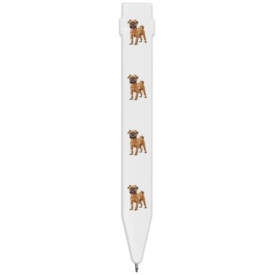 Flacher Magnetstift ''Brüssel Griffon stehend'' (MP00025479)