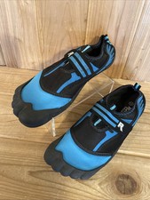 Rockin Footwear Womens Aqua Foot Aqua Sock Water Shoes, Black, Size 12