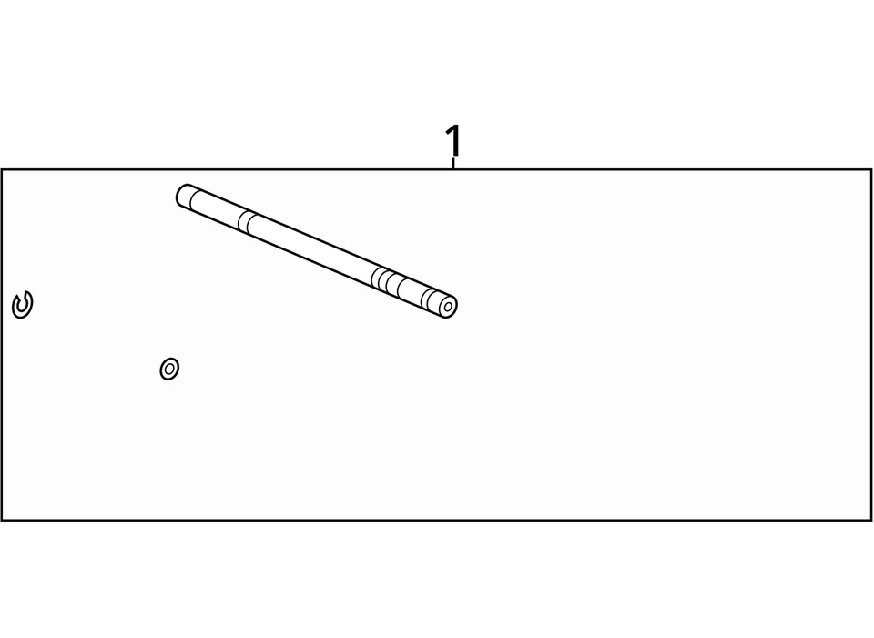 FRONT CV AXLE SHAFT Acura MDX Honda Pilot 16 17 18 19 Right 1389555 - Изображение 4 из 4